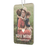 かわいいハート愛あなた母の日 カーエアーフレッシュナー (左)