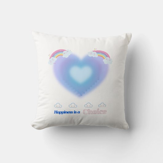 かわいいハート枕 クッション (正面)