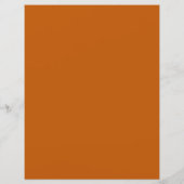 かわいいハート柄ジンジャーシェードスクラップブック紙 (裏面)