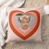 かわいいハート母の日のカスタム写真 クッション (ブランケット)