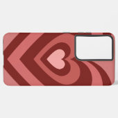 かわいいハート美学 SAMSUNG GALAXYケース (左側面)