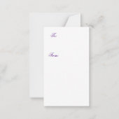 かわいいハート風船の子供バレンタイン ノートカード (裏面)