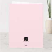 かわいいハート カード (裏面)