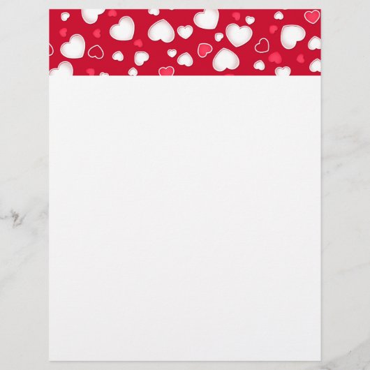 かわいいハート チラシ (裏面)