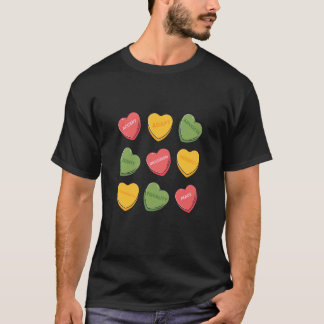 かわいいハート バレンタインデー 愛 特別支援教育 T Tシャツ