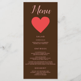 かわいいハート メニュー