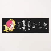 かわいいハート ヨガマット (正面(横))