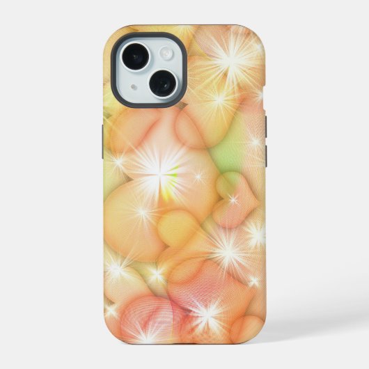 かわいいハート iPhone 15ケース (裏面)