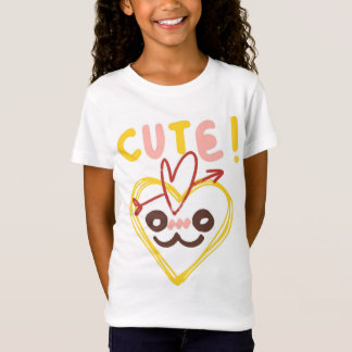 かわいいハートTシャツ Tシャツ
