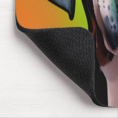 かわいいハーレクイングレートダン マウスパッド (コーナー)