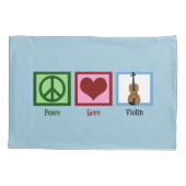 かわいいバイオリン 枕カバー (裏面)