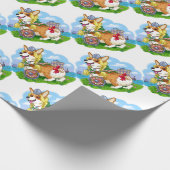 かわいいバイキングコルギ！ ラッピングペーパー (角)