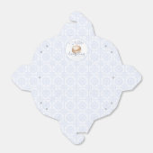 かわいいバオベイビーシャワーお気に入りボックス – 青 フェイバーボックス (折り畳みなし)