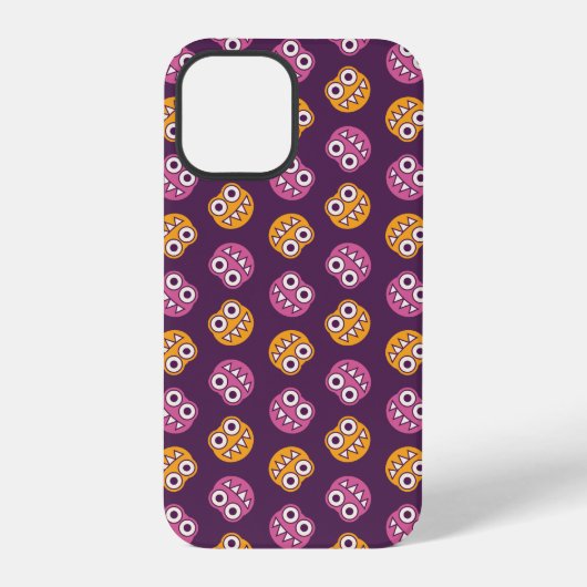 かわいいバグのパターン iPhoneケース (裏面)