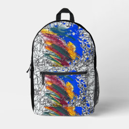 かわいいバグパック プリントバックパック