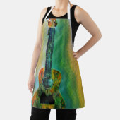 かわいいバスギター エプロン (インサイチュ)