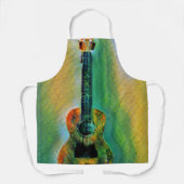 かわいいバスギター エプロン (正面)