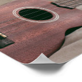 かわいいバスギター ポスター (角)