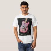 かわいいバスギター Tシャツ (正面フル)
