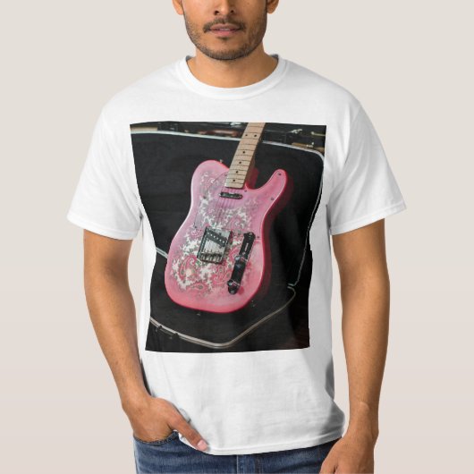 かわいいバスギター Tシャツ (正面)