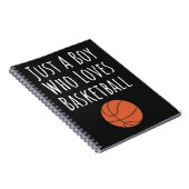 かわいいバスケットボールギフト 赤ちゃん 男の子 子供 プレーヤー ノートブック (右側)