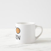 かわいいバスパーソナライズされたケットボールの小さな子ども用マグカップ エスプレッソカップ (右)