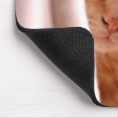 かわいいバタースコッチの子ネコ マウスパッド (コーナー)