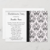 かわいいバチェロレッテの時間 招待状 (正面/裏面)