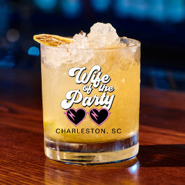 かわいいバチェロレッテ花嫁 ウイスキーグラス