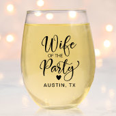 かわいいバチェロレッテ ステムなしワイングラス