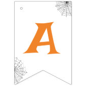 かわいいバックキャットハロウィーンの誕生日パーティー バンティングフラッグ (第3の旗)