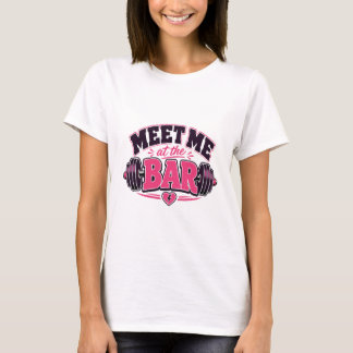 かわいいバッドアス女子ジムトレーニング Tシャツ