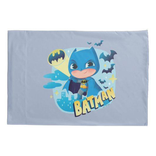 かわいいバッマンよりも可愛い 枕カバー (裏面)