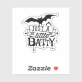 かわいいバティのハロウィーン シール (シート)