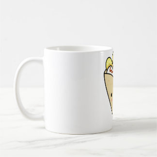 かわいいバナナとクリームクレープ コーヒーマグカップ