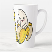 かわいいバナナ カフェラテマグ (右)