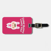 かわいいバニーがあなたを愛する告白 ラゲッジタグ (正面横)
