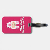 かわいいバニーがあなたを愛する告白 ラゲッジタグ (裏面横)