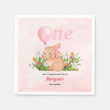 かわいいバニーがピンクの女の子を1人誕生