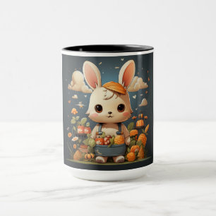かわいいバニーのマグカップ マグカップ