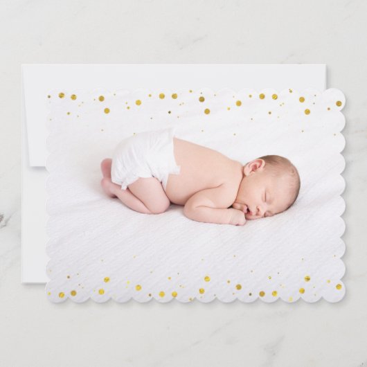 かわいいバニーの女の子の写真1 ST誕生日 招待状 (裏面)