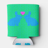 かわいいバニーの愛 缶クーラー (裏面)