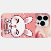 かわいいバニーの電話ケース Case-Mate iPhoneケース (裏面 (横))