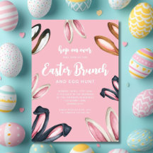 かわいいバニーイヤーイースターブランチ