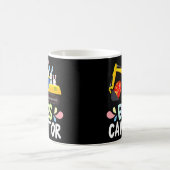 かわいいバニーイースター卵狩り卵キャベーターイースターキ コーヒーマグカップ (中央)