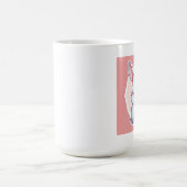 かわいいバニーカップ。 コーヒーマグカップ (中央)