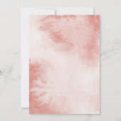 かわいいバニーガールバースデーパーティー 招待状 (裏面)