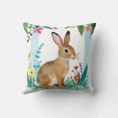 かわいいバニークッション クッション (裏面)