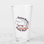 かわいいバニーサンズアウトバンスアウト タンブラーグラス (正面)