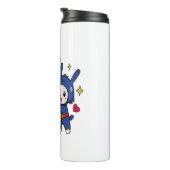 かわいいバニーハギングキャンディーコーン タンブラー (回転右)